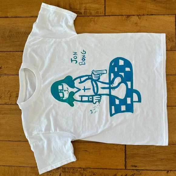 White Graphic T-Shirt - Picture 7 of 9